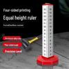 Aluminum Alloy Tile Leveling & Marking Ruler - Professional Tool for Tile Positioning & Height Leveling