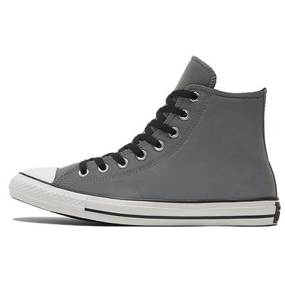 Chuck Taylor All Star Hi-Vis Fabric Reflective Vintage Slip-Resistant Durable High-Top Skate Shoes Unisex Sneakers Gray 169602C