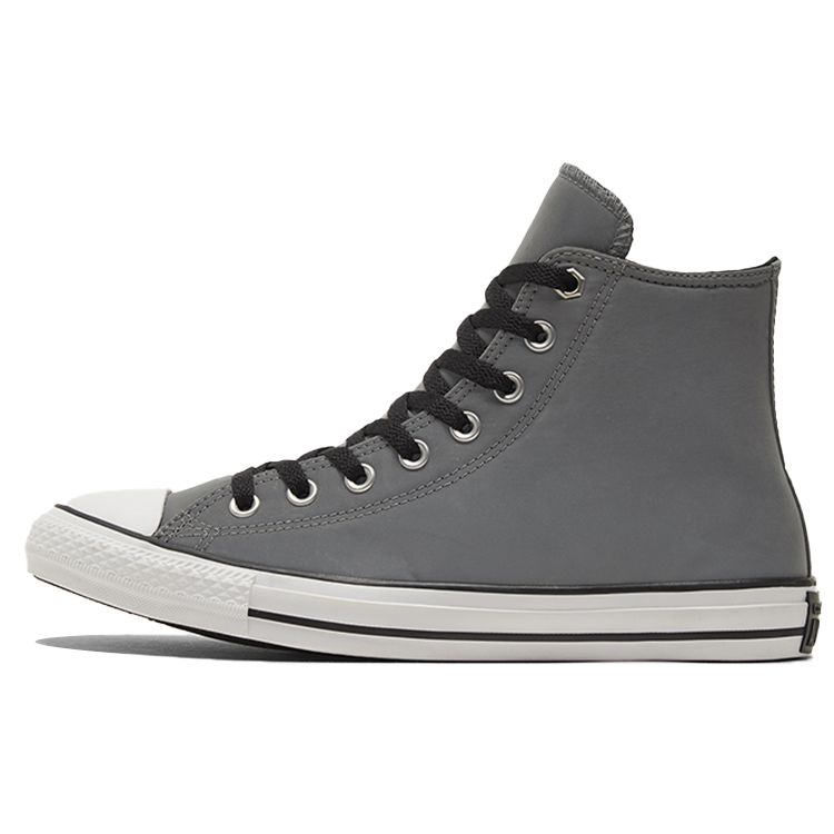 Converse Chuck Taylor All Star Hi-Vis Fabric Reflective Vintage Slip-Resistant Durable High-Top Skate Shoes Unisex Sneakers Gray 169602C