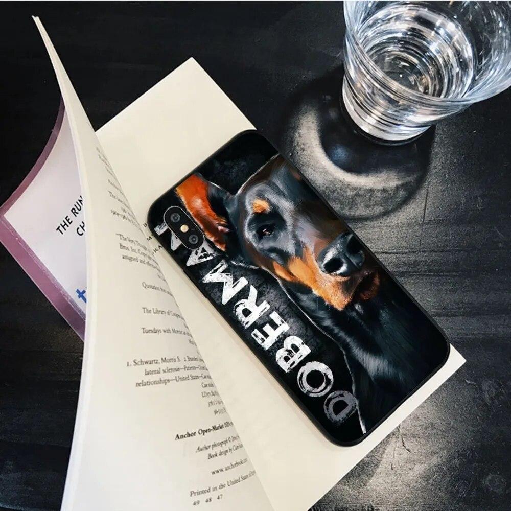 Doberman Phone Case For iPhone Samsung Galaxy Redmi Xiaomi Oppo OnePlus Note S A 7 8 9 10 11 12 13 14 20 21 22 23 53 54 Pro Max Plus Ultra TPU Soft