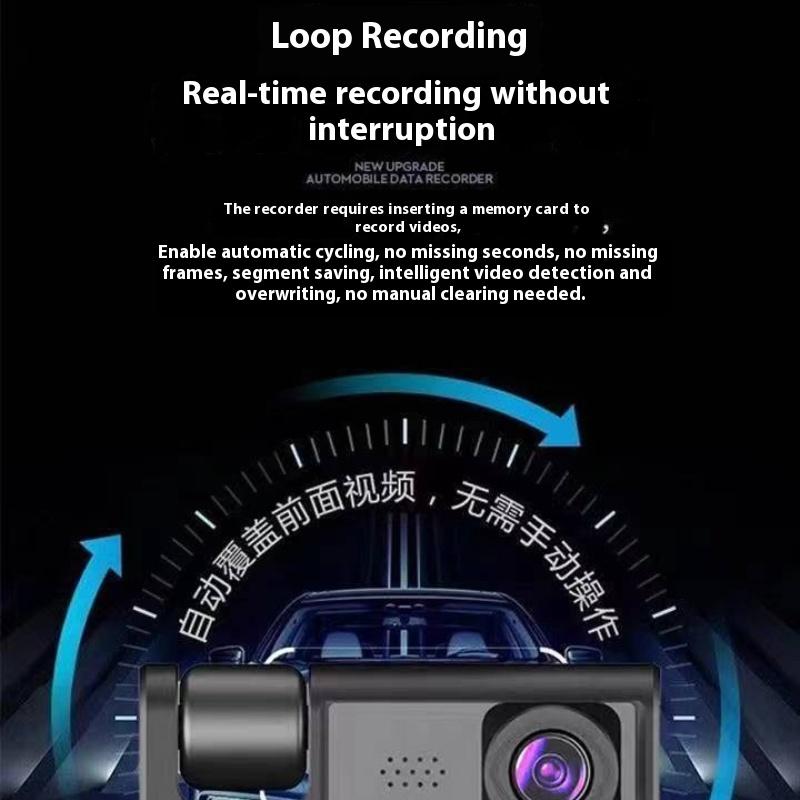 Driving Recorder WIFI Mobile Phone Interconnection Reversing Image High Definition Night Vision DVR