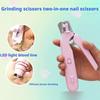 Stainless Steel Pet Nail Trimmer Safety Lock Electric Nail Grinder Cat Nail Cutter  Pet Care