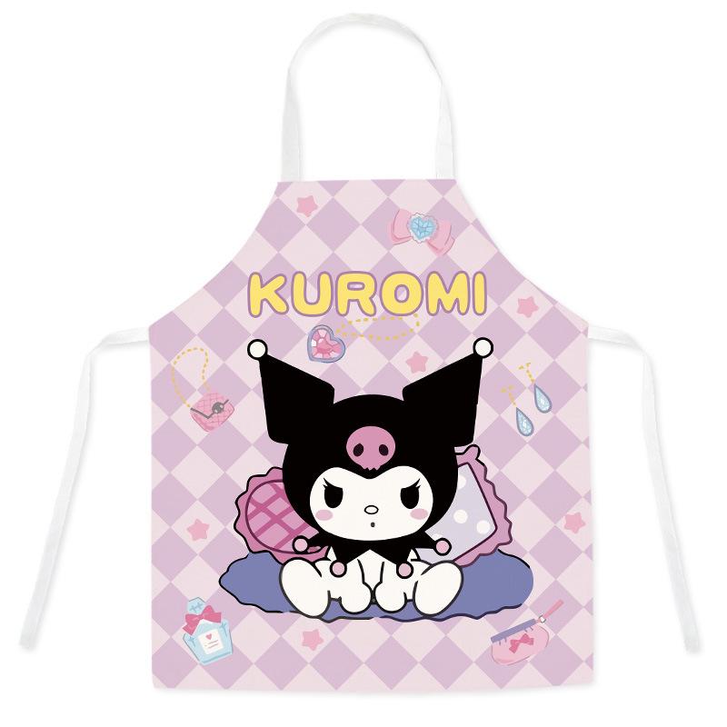 Adorable Girly Apron with Logo Print for Kitchen & Catering