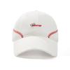 Vintage Plaid Stripe Embroidery Puppy Baseball Cap Female Soft Top Deepens Big Head Circumference Hip Hop Cap Male Tide