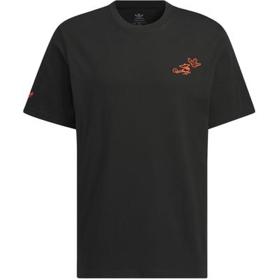 Shmoofoil Big Bad City T-Shirt Klassische Baumwolle Locker Kurzarm Herren Oberteile Schwarz JD3270