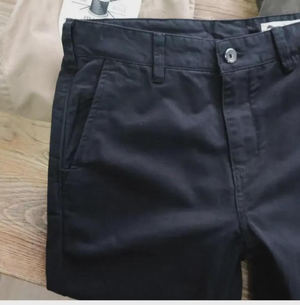 Men's Cotton Straight Casual Overalls - 2024 American Retro High Street Fashion