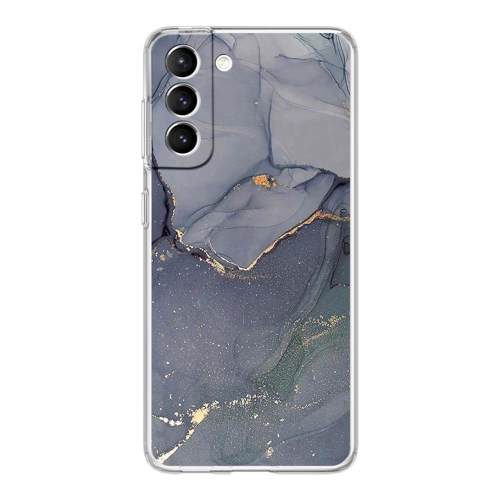 Marble Art Fashion Phone Case For Samsung Galaxy S21 Plus S20 FE S22 Ultra 5G S10E S10 S9 S8 Note 20 10 Lite Clear Cover Shell