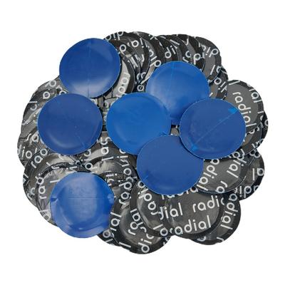 Rubber Wired Tyre Patches 32mm/1.3inch Diameter 50PCS 967674 Model