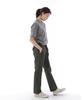 Seinteukeulu Nice Bag Straight Fatigue Pants Nsb-320 Khaki