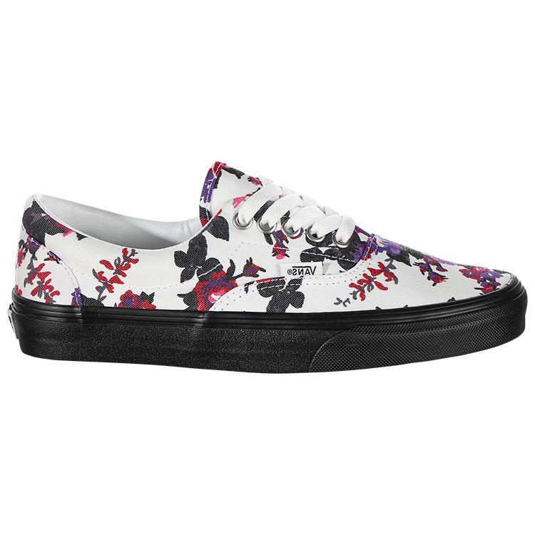 Vans Era Florals Unisex Sneakers White Black VN0A4U39WYX