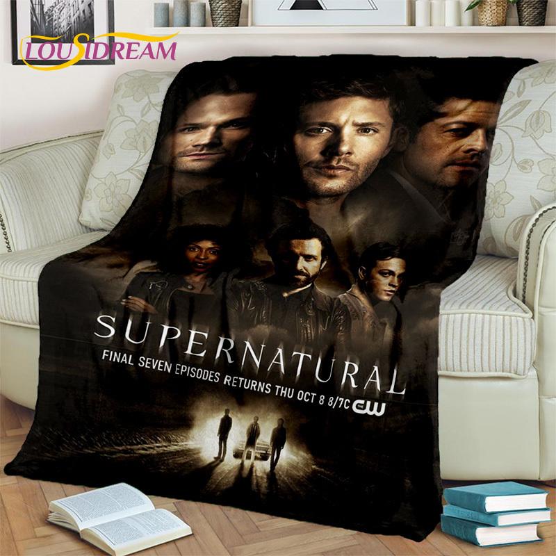 Supernatural Series 3D Blanket,Flannel Throw Blanket for Home Bedroom Bed Sofa Living Room Picnic Office Hiking Leisure Nap Gift