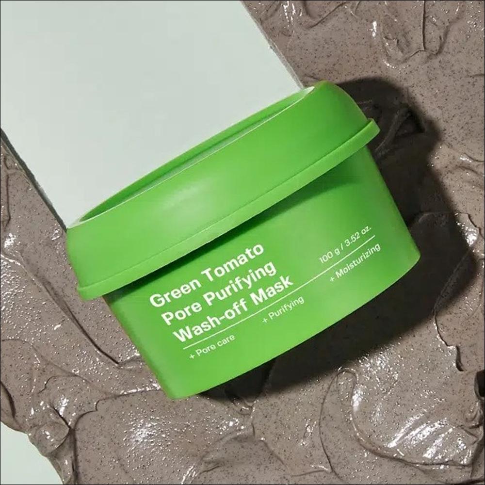 SUNGBOON EDITOR Green Tomato Pore Purifying Wash-Off Mask (100g)
