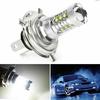 1Pc H4 9003 Fog Light LED Headlight 80W Hi/Lo 90W Beam Driving DRL Lamp White