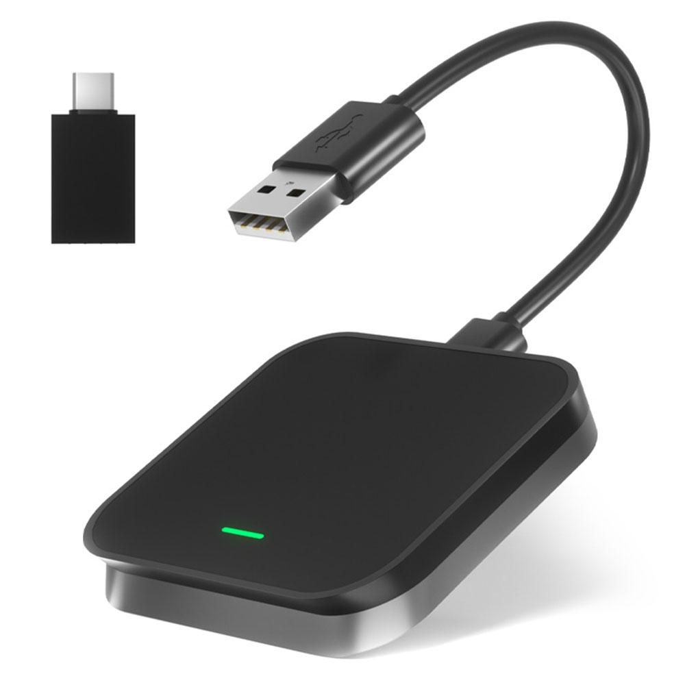 

PL8 Carplay/Android Auto Провідний до Бездротового Відеобокс Автомобільний Розумний Адаптер Carplay Gloss Black