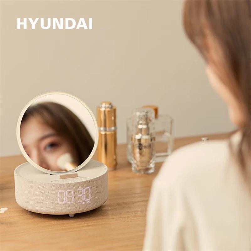HYUNDAI YH-F166 Wireless Charging Makeup Mirror Speaker