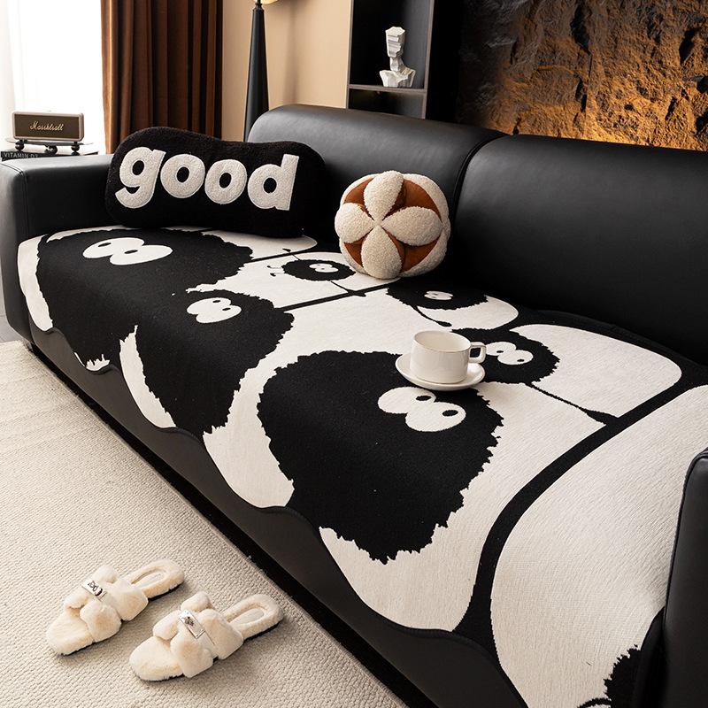 2025 new sofa cushion four seasons universal sofa seat cushion non-slip one-piece irregular sofa cover