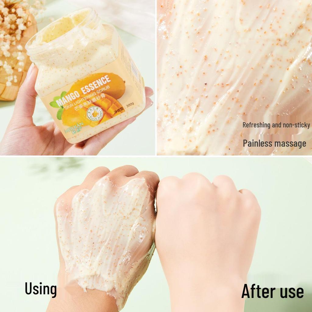 Meidian Fruchtiger Duft Hautpflege Badesalz Peeling für Körper, Hände und Füße - Große Kapazität