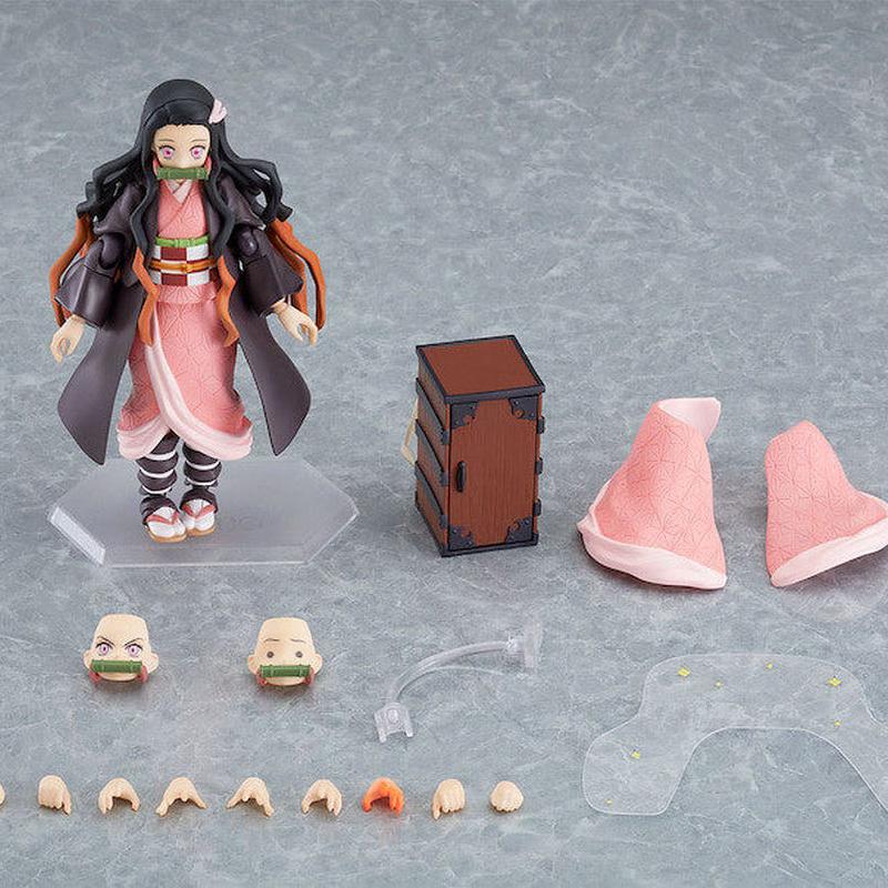 

Figma Anime Figure Demon Slayer: Kimetsu No Yaiba Tanjiro Kamado 498 Nezuko Kamado 508 Car Plus Desktop Decoration Toy Present