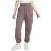 Nike Sportswear Phoenix Fleece Solid High-Waist Drawstring Casual Jogger Pants Women Bottoms Smoke-Gray Purple Red DQ5888-208