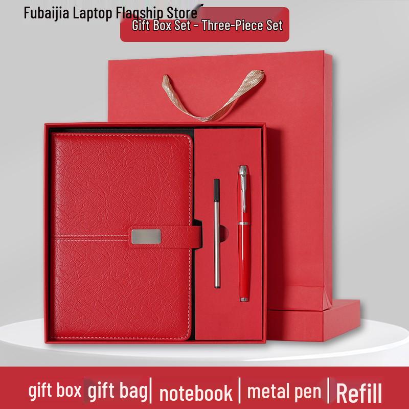 Luxury Oil Paper Texture Notebook Set: Custom Diary, Memo Pad & Gift Box with Optional Logo Printing. Perfect for Corporate Souvenirs.