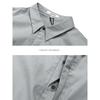 Menseye Men's T-Shirt Jacket Men's Turn-Down Collar Half-Sleeve Shirt Fabric Hem Shrinkage Functional Jacket