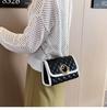 SCIONE Lock Bag Western Style Bag 2019 New Trendy Wild Messenger Bag Rhombus Chain Bag Fashion Small Square Bag