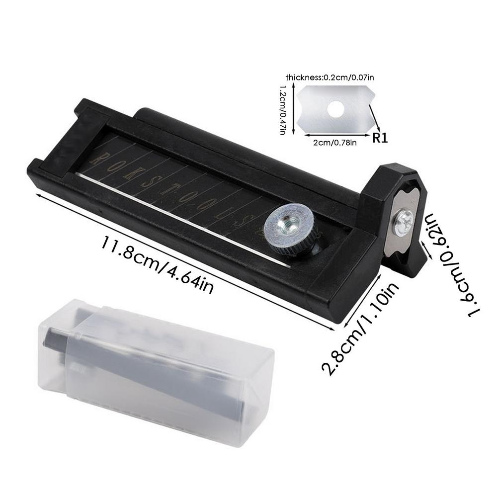 Chamfer Plane Hand Plane Edge Banding Cutter Burr Scraper Ergonomic Manual Chamfer Planer For Perfect Straight Finish On PVC ABS