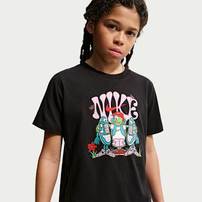 Nike Kids T Shirts Crew Neck Moderate