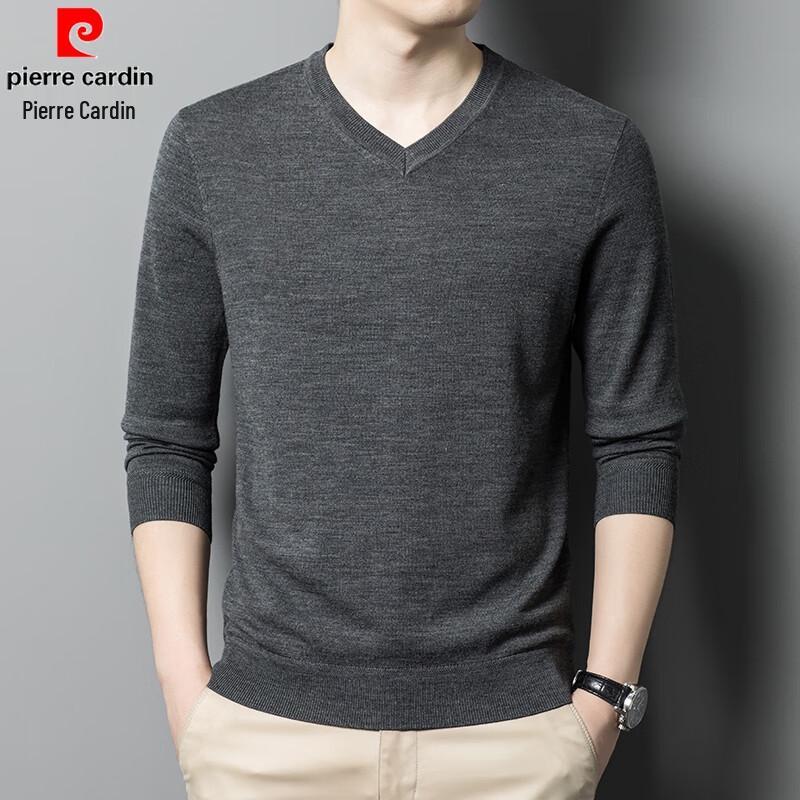 Pierre Cardin Men s 100% Merino Wool V-Neck Sweater 190