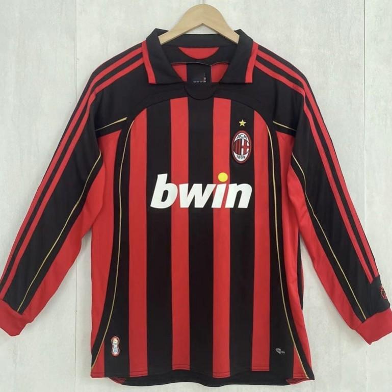 Retro Football Jersey Old Collection Club Manchester United, Real Madrid AC Short-sleeved Long-sleeved Football Uniform Can Be Printed