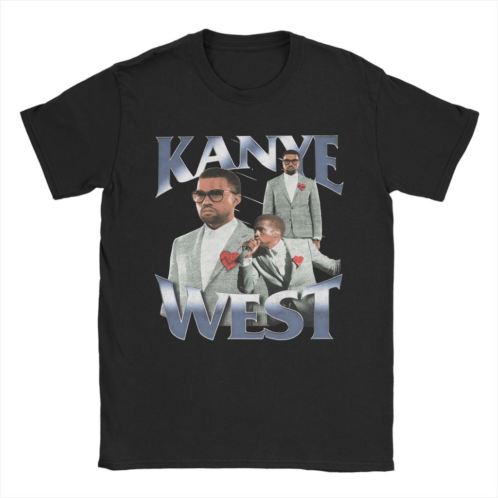 Kanye West Meme Face Unisex T Shirts  Awesome Tee Shirt Short Sleeve Crew Neck TShirt 100 Cotton Graphic Printed Tops