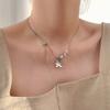 Pendant Necklace Women Short Stainless Steel Pendant Choker Neck Chain Stainless Steel Material Jewelry Gift for Girls