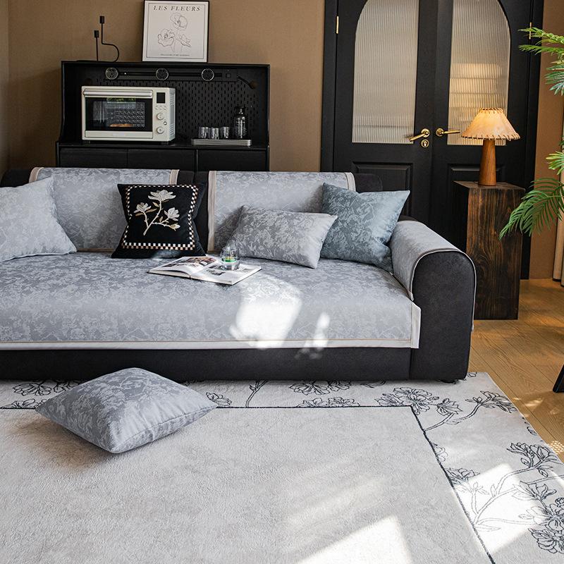Light Luxury Sofa Cushion, High-End Sense, One-Piece Simple Modern Summer Seat Cushion, Sofa Cover Cover Cloth New Model