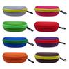 1PC Color Sunglasses Glasses Case EVA Zipper Case, Black Sunglasses Case, Pressure-resistant, Portable, a Must for Cycling Experts
