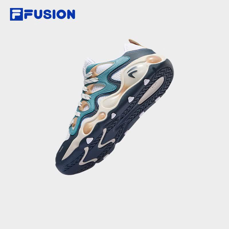 FILA FUSION Men's VERTICAL Retro Low-Top Basketball Shoes