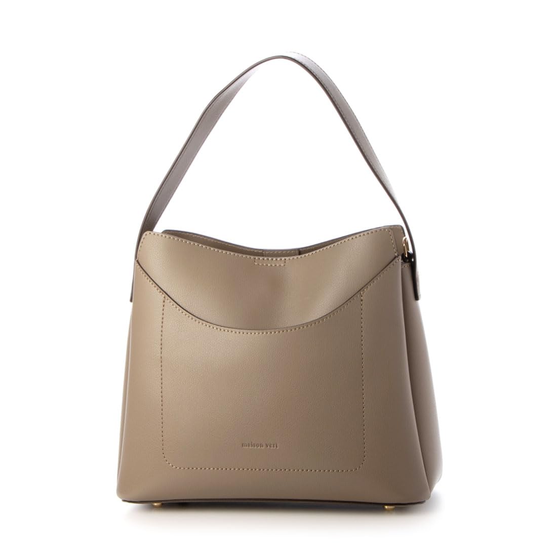 Labagagery MV64 Ultra-Lightweight, Multi-Storage One-Handle 2-Way Shoulder Bag, Greige (26)