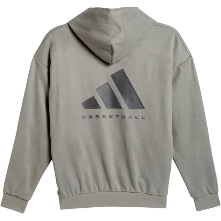 Adidas Basketball Sueded Hoodie Unisex Sesame IN7707 XXS