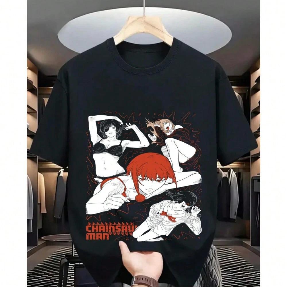 Makima Power Kobeni Reze Funny T Shirt UNISEX Unisex T-Shirt XXXL