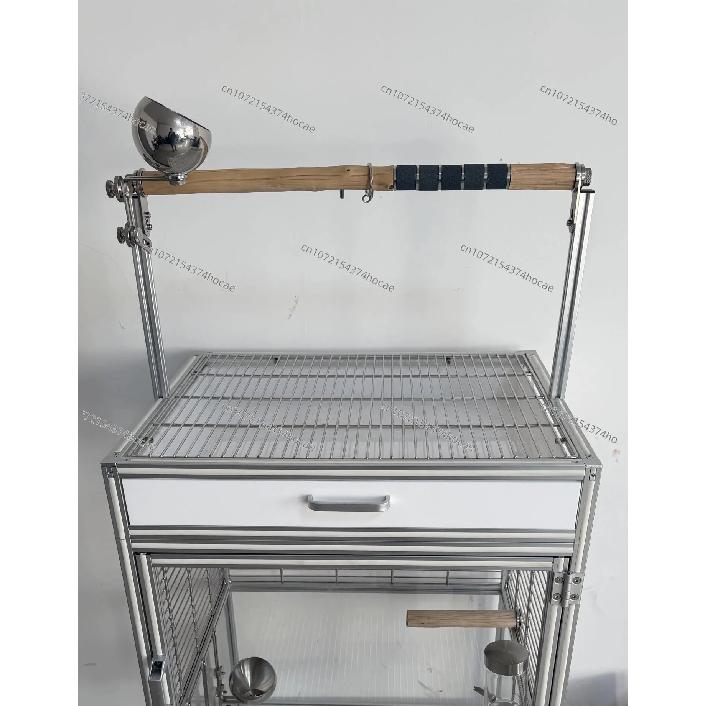 1pcs Parrot Station Pole, Parrot Grinding Station Pole, Ironwood Parrot Wood Station Pole