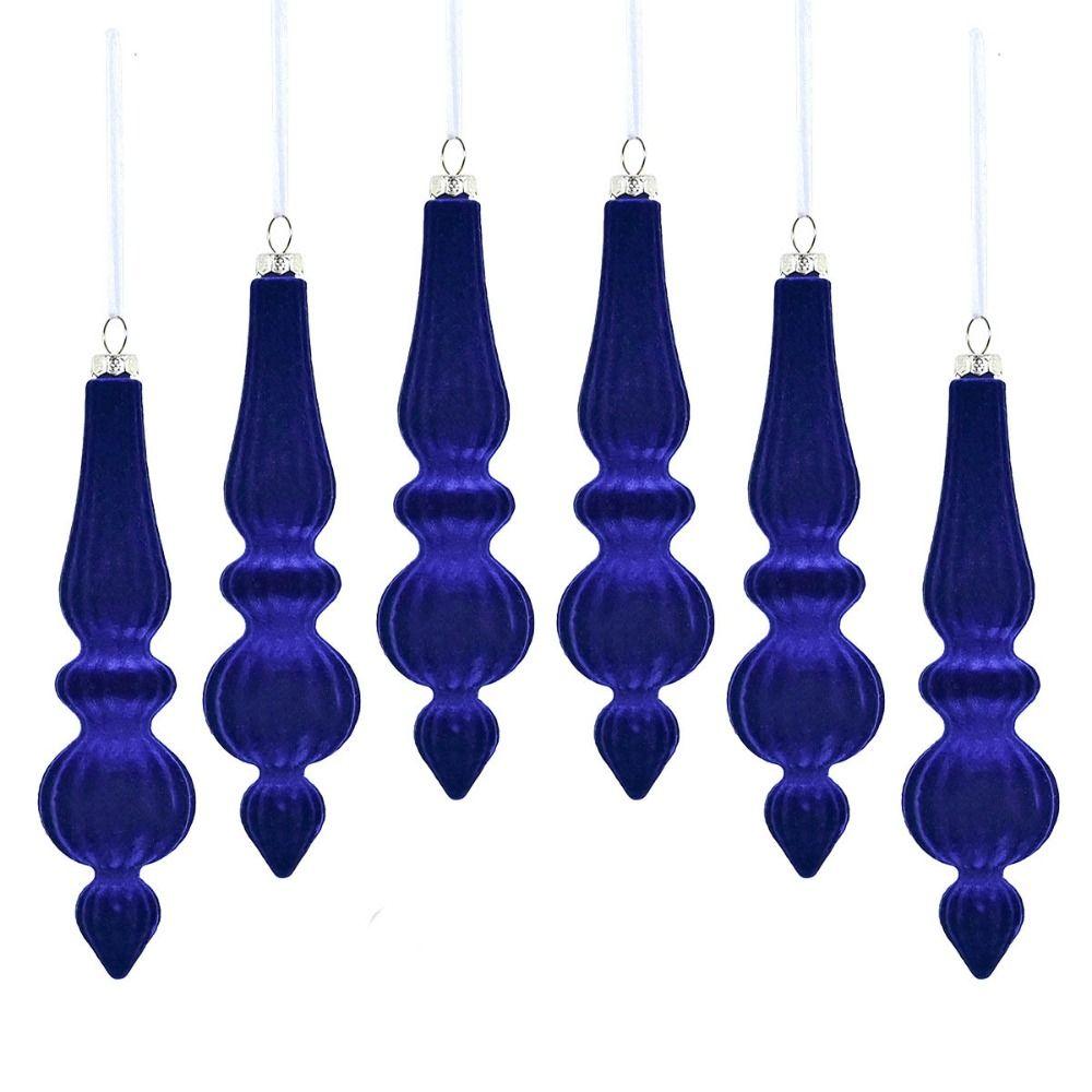 6pcs/Box Velvet Ball Christmas Tree Ornament Plastic Christmas Gift Christmas Gifts Boxes Pendant