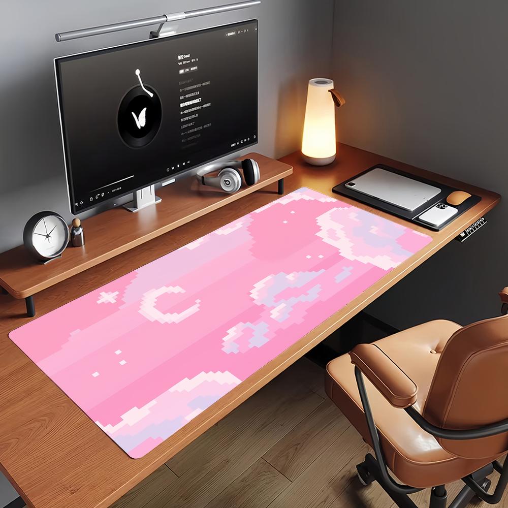 Art Dreamy Pastel Clouds Mouse Pad Non-slip Rubber Gamer Balance Computer Mat Decoracion Deskmat Laptop Office Large