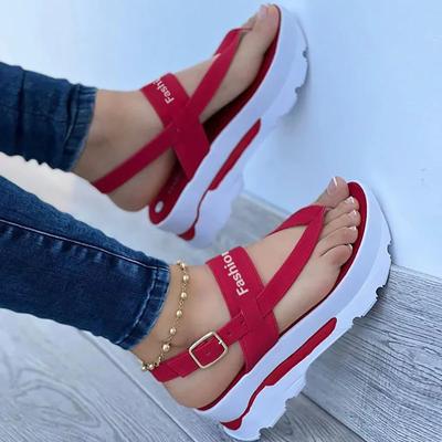 Women Sandals Platform Sandals For Summer Wedges Shoes Women Platform Heels Sandalias Mujer Luxury Summer Flip Flops