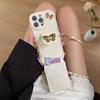 Cartoon Butterfly Crossbody Wallet Card Bag Phone Case for IPhone 16E 17 Air 16 Plus 15 14 13 12 11 Pro Max XS Protective Cover