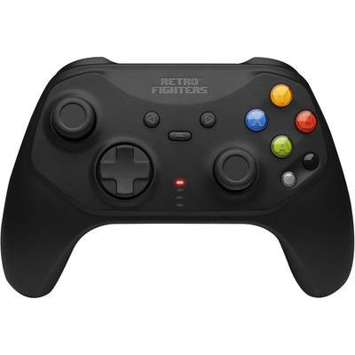 Retro Fighters Kabelloser Controller Schwarz   Kompatibel mit Original Xbox  Switch