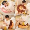 Adorable Donut Plushie For Cozy Lounging And Napping
