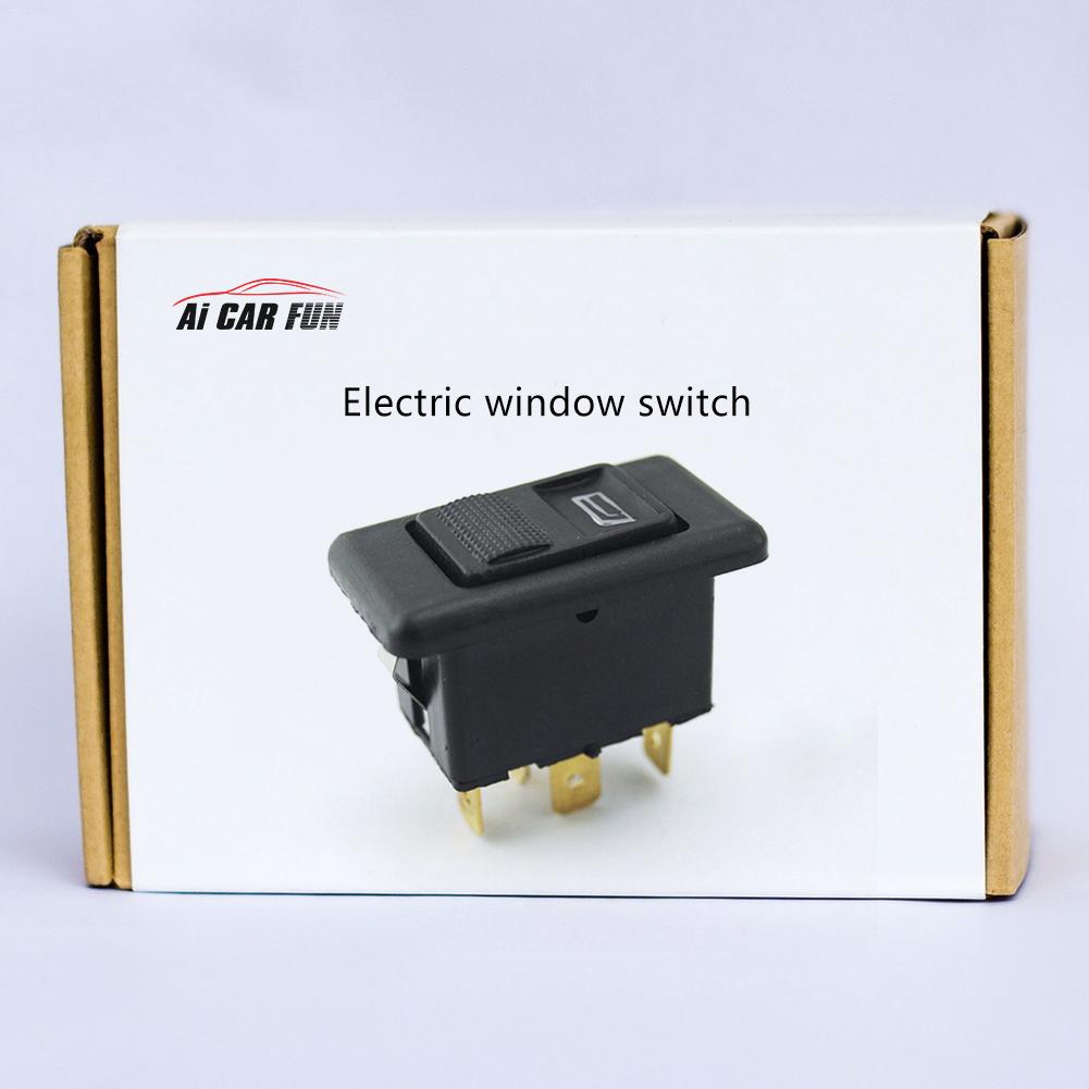 5-Pin Elektrischer Fensterheberschalter Knopf 20A Mit Grüner LED Leuchte Universell Auto Auto Knopfschalter Autozubehör DC12V 24V