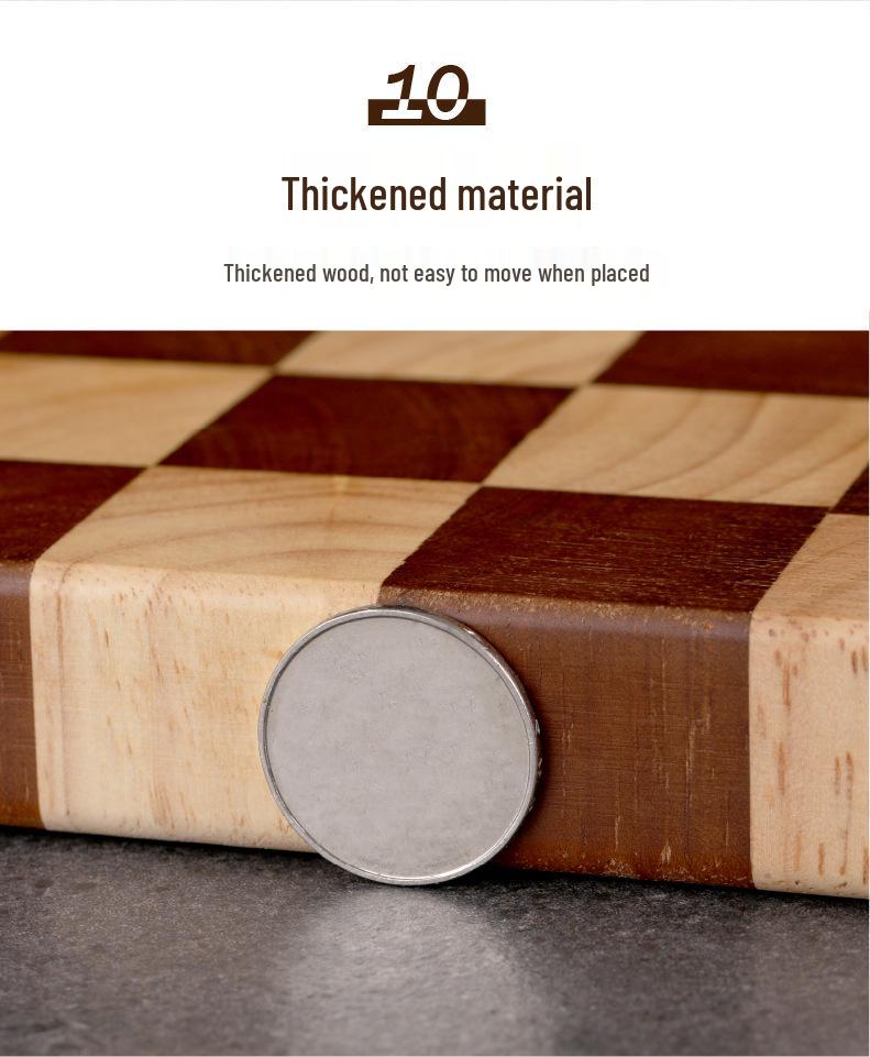 Kreatives Mosaik Massivholz Schneidebrett für Küche und Babynahrung