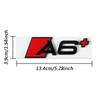 1PC 3D Aluminum Car Rear Trunk Logo Tail Badge Sticker Decal For AUDI A3 A4 A5 A6 A7 A8 A3+ A4+ A5+ A6+ A7+ A8+  Letters Emblem