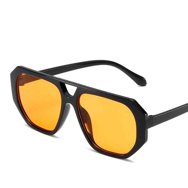 New Vintage Square Sunglasses Women Men PC Frame Retro Shades Fashion Sun Glasses Female Special Shaped Oculos De Sol for Male