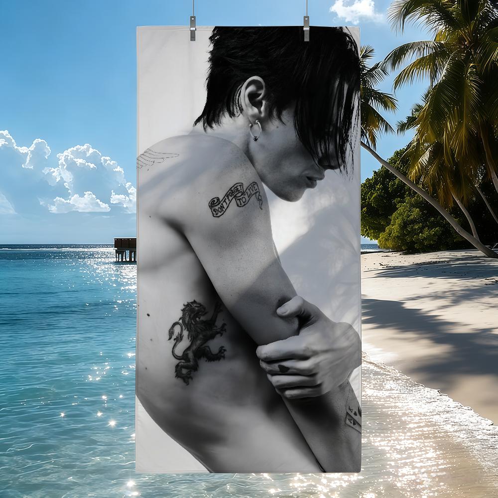 Zpěvák Yungblud Idols Ručník Rychleschnoucí Plážové ručníky Jsou Vhodné Pro Bazény Kempování Jógu A Posilovnu